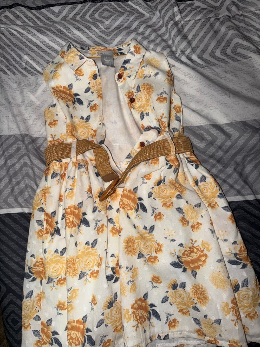 Floral dress for girl 💛
